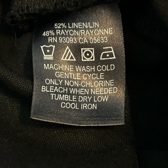 ZOZO linen blend A Line skirt - Picture 4 of 5